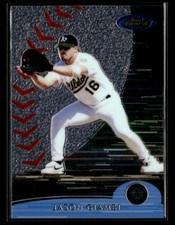 2000 Finest #11 Jason Giambi Card Oakland Athletics