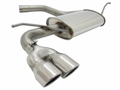Novus Edelstahl Sportendschalldämpfer für Seat Leon, VW Golf VII (5F, 5G) 2 x 76
