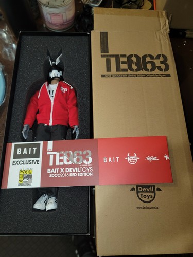 SDCC 2016 BAIT Exclusive x Quiccs x Deviltoys TEQ63 RED VAR Ltd 200 RARE ravager - 第 1/7 張圖片