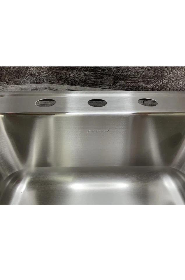Elkay Lustertone Classic LR19193 Single Bowl Drop-in Stainless Steel Sink - Image 2 of 4
