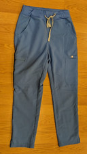 Figs Yola Scrub Pants Ceil Blue W22SW2013P - XS P