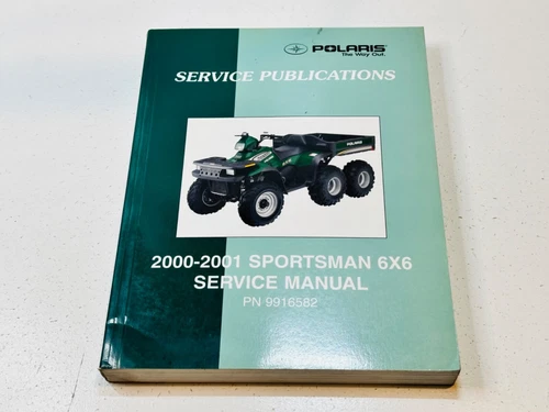 OEM Genuine Polaris ATV Service Repair Maintenance Shop Manual Sportsman 6x6