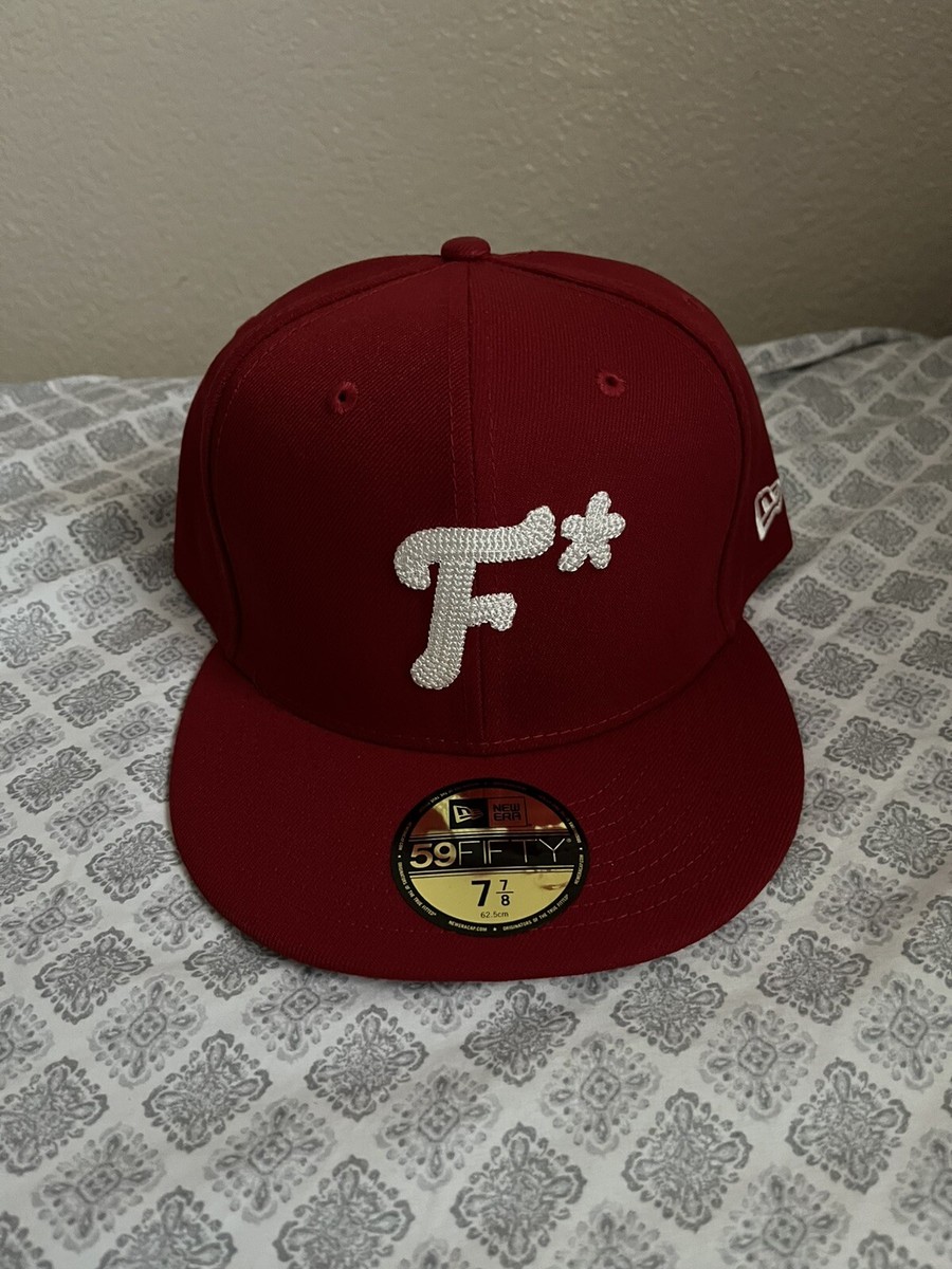 Golf le Fleur* x New Era F* Fitted Hat Red Tyler The Creator Golf le Fleur* x New Era F* Fitted Hat Red Tyler The Creator