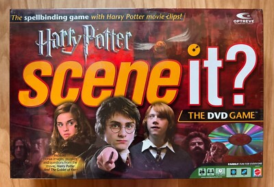 Harry Potter Scene It? The DVD Game First Edition 2005 DVD Board Game NEW SEALED