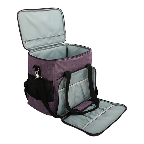 Sewing Machine Carrying Case - Waterproof Tote Bag with Padded Handle, Universal - Picture 8 of 13