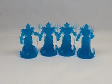 Water Elemental 2 Pack Resin Print Miniature Dungeons And Dragons