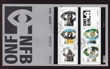 Canada 2014 National Film Board of Canada 75th Anniversary, S/S FDC sc#2733