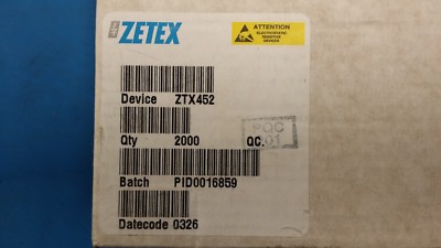 Jual ZTX653 Inclus Zetex Diode NPN Transistor 2A 100V 3 Pin E Line TO