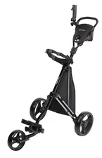 Tartan Cruiser 3-Wheel Golf Push Cart with Detachable Storage Bag and Umbrella H