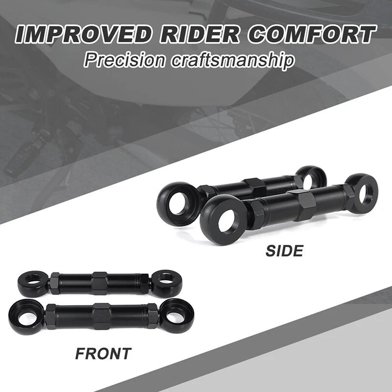 Eslabón de soporte de descenso para motocicleta apto para Yamaha FJ1200 1989-1993 negro Foto 4 de 4