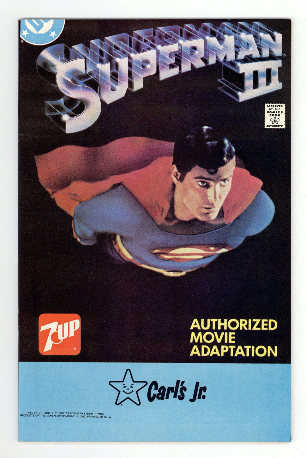 Superman Movie Special 1C Swan Carl's Jr. Variant VF 7.5 1983 eBay