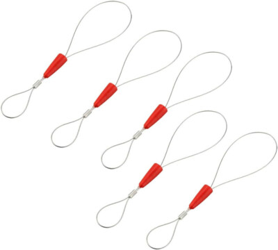 5x Universal Draht Zug Fisch Band Befestigungswerkzeug Stahlseil Verbinder Werkzeug