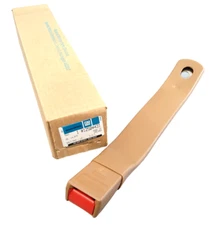 New GM Beechwood Tan Driver LH Side Front Seat Belt Buckle 82-92 Camaro Firebird