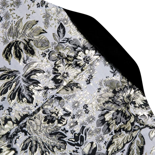 Para Hombres Floral Esmoquin Cena Chaqueta Calce Regular Chal Solapa Paisley Baile de graduación Fiesta Traje - Imagen 101 de 236
