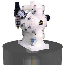 Versa-Matic E5 - Air-Powered Non-Metallic Drum Pump w/ Santoprene Seal