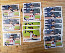 Ian Anderson 14 ct lot w/ 2021 Topps RCs Gold Stars etc 2022 Topps Base