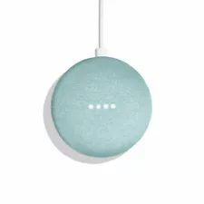 Google Home Mini GA00275-US Smart Speaker with Google Assistant - Aqua