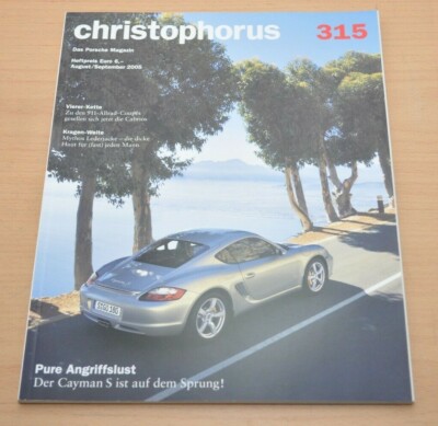 Porsche Christophorus Nr. 315 Magazin 5/05 911 Carrera 4 Cabrio Cayman S Allrad