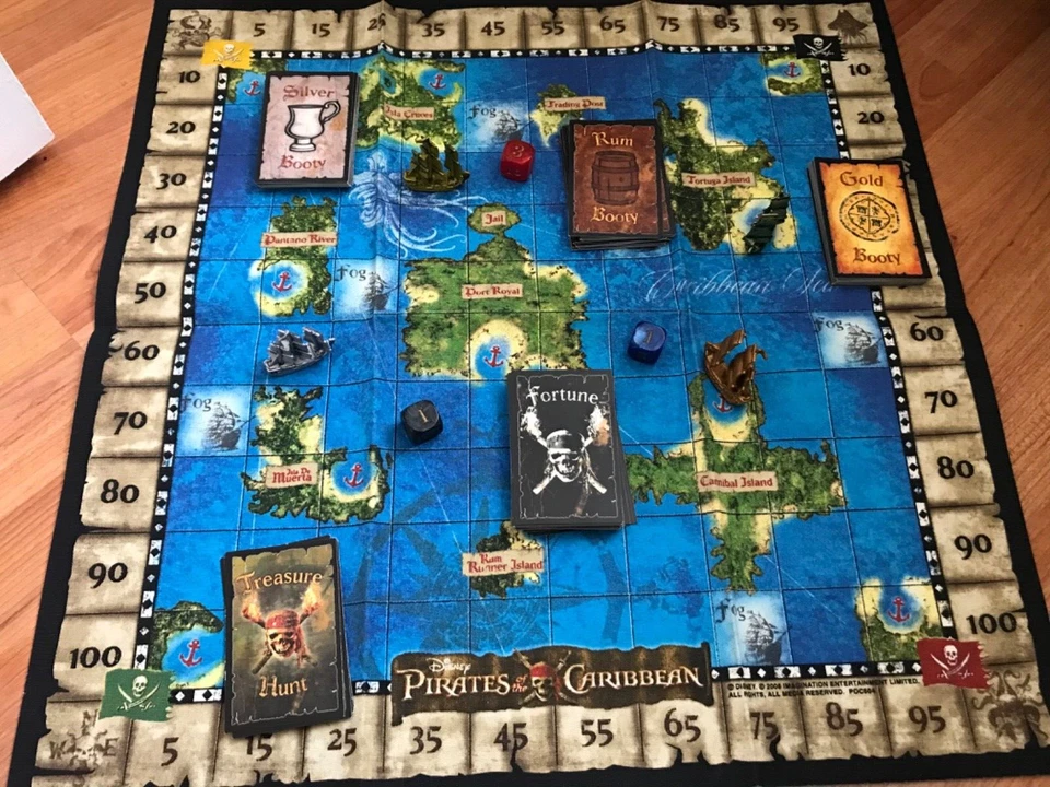 Pirates of the Caribbean Scene It? DVD Game Mattel Games Complete used - Image 3 of 4