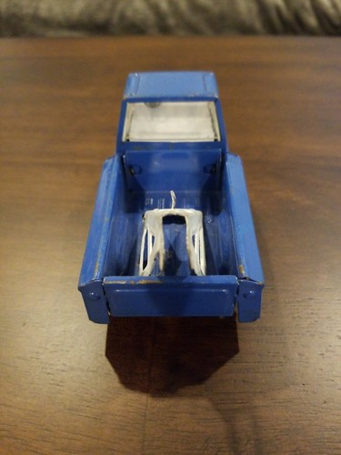 VINTAGE Louis MARX MINI TOW TRUCK Wrecker 4" long - Picture 3 of 7