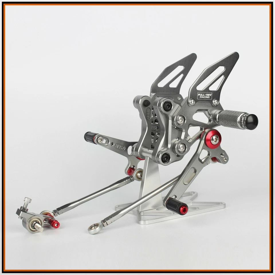 Per 2008-2013 Ducati 848 / 848 EVO Pedane Arretrate Regolabili Rearsets Foot peg Foto 4 de 4