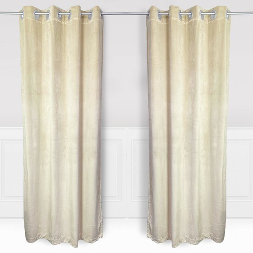 YCC Linens - Velvet Curtains with Grommets (2 Panels) - Picture 2 of 23