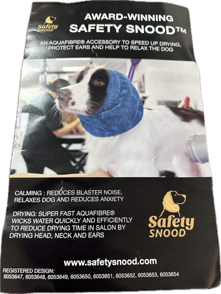 Dog Grooming Safety Snood Happy Hoodie eBay