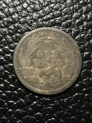 1875 LIBERTY SEATED DIME - G INV#6616 - Imagen 2 de 2