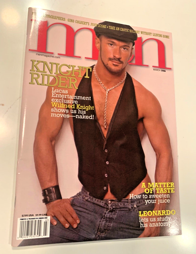 Advocate MEN March 2006 Wilfried Knight Vintage Beefcake