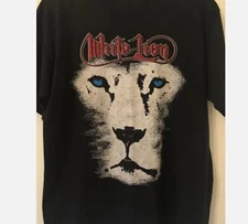 Rare 1988 White Lion Band Gift For Fan Full Size Unisex T-shirt