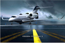 Cessna Citation X Poster 24"x36"
