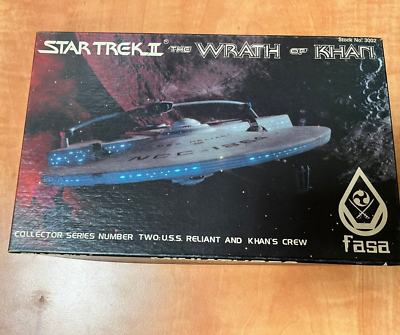 #ad 1983 FASA Star Trek II Wrath of Khan RPG Miniatures 3002 Collectors Series $52.99