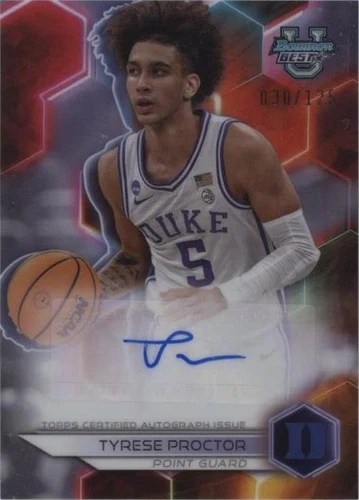2023-24 Bowman University Best - Tyrese Proctor #B23-TP