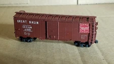 NS1 N Scale Box Car Knuckler Couplers Custom Weathered GREAT BASIN GRC&M 4190