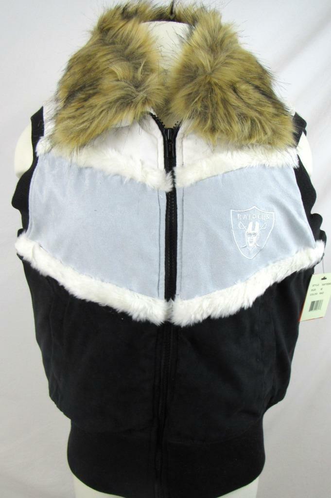 Oakland Raiders Womens M or L Vest 