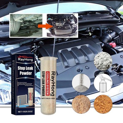 RADIATOR STOP LEAK COOLING SYSTEM Gasket Turbo POWDER van Car new~ USU R0F4