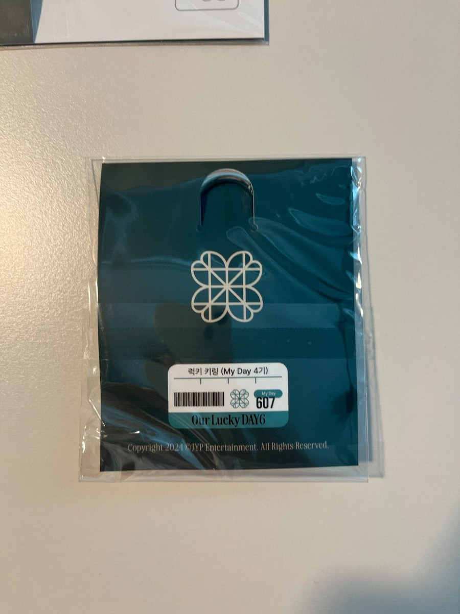 DAY6 Official KEYRING OUR LUCKY DAY6 MYDAY 4 TH FANCLUB MD Kpop | eBay