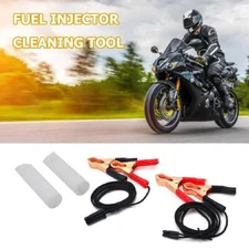 Fuel Injector Flush Cleaner Adapter DIY Kit Universal Car Nozzle Cleaning Tool