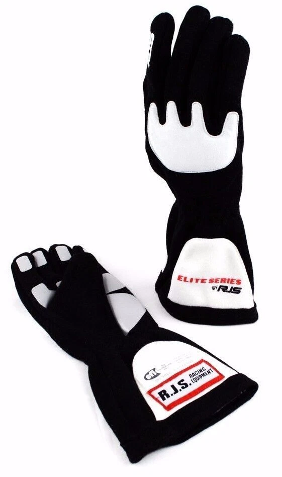RJS RACING SFI 3.3/1 ELITE CONDUCCIÓN CARRERAS GUANTES NEGROS TALLA PEQUEÑA 600030118 Foto 3 de 4