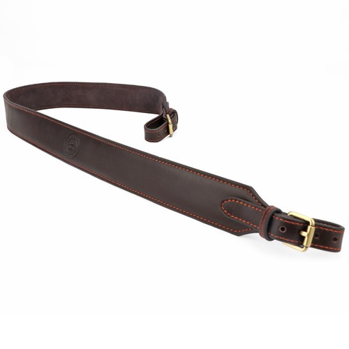 TOURBON Genuine Leather Shotgun Sling Rifle Gun Strap Swivels Hunting Shooting - Picture 9 of 24