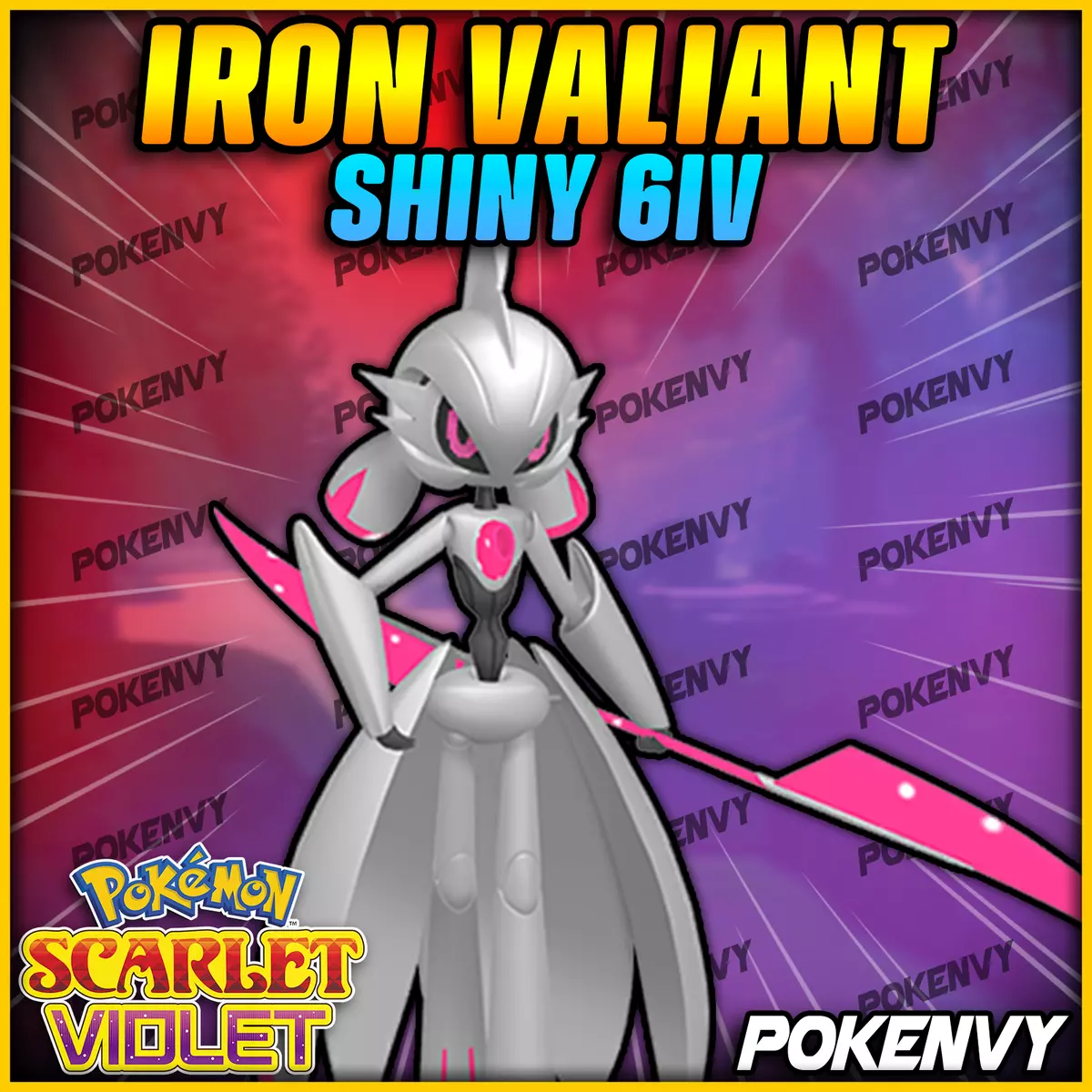 Pokémon Scarlet and Violet ✨SHINY✨ Gardevoir W/ Best 6IV +