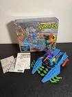 TMNT  Teenage Mutant Ninja Turtles Footski Near- Complete W/Box 1989 Playmates