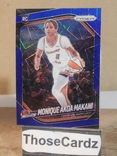 2025 Panini Prizm WNBA Blue Velocity Prizms #98 Monique Akoa Makani