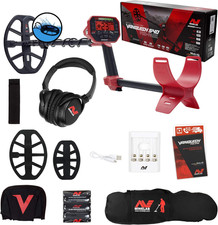 Vanquish 540 Pro Pack Metal Detector, Multi-Iq Technology, 2 Waterproof Coils, C