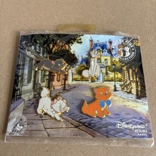 Disney DLRP Aristocats 4 pin set Marie Toulouse Berlioz Duchess