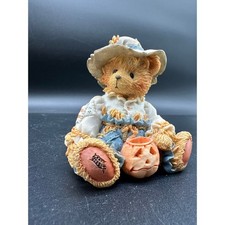 Rare Cherished Teddies Gary True Friendships Are Scarce Figurine P Hillman 1993