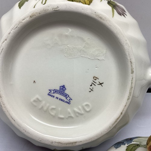 Vtg Sadler Windsor Teapot 1970’s Made In England Flowers Marked Numbered - Picture 4 of 4