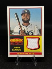2025 Topps Heritage High Number - Clubhouse Collection Relics Junior Caminero...