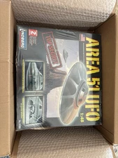 UFO Model Kit Area 51 Flying Saucer: 1/48 Scale Lindberg New Sealed