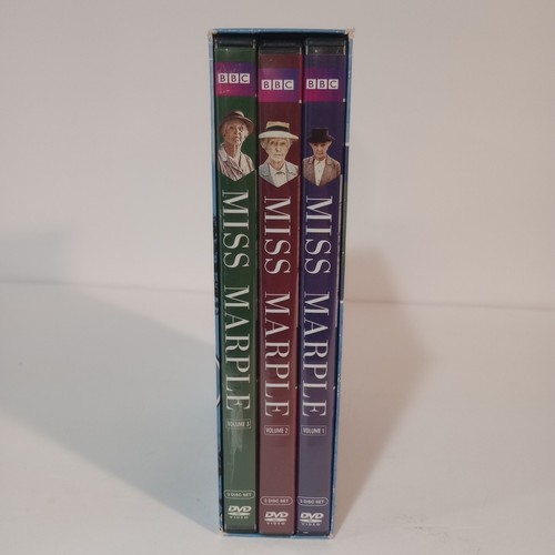 Miss Marple Complete Collection Vol 1-3 9-Disc DVD Set 2015 BBC - Afbeelding 5 van 13